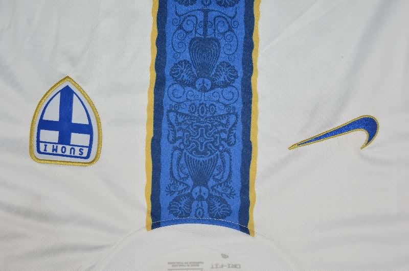 Thailand Quality(AAA) 2026 Finland Home Soccer Jersey