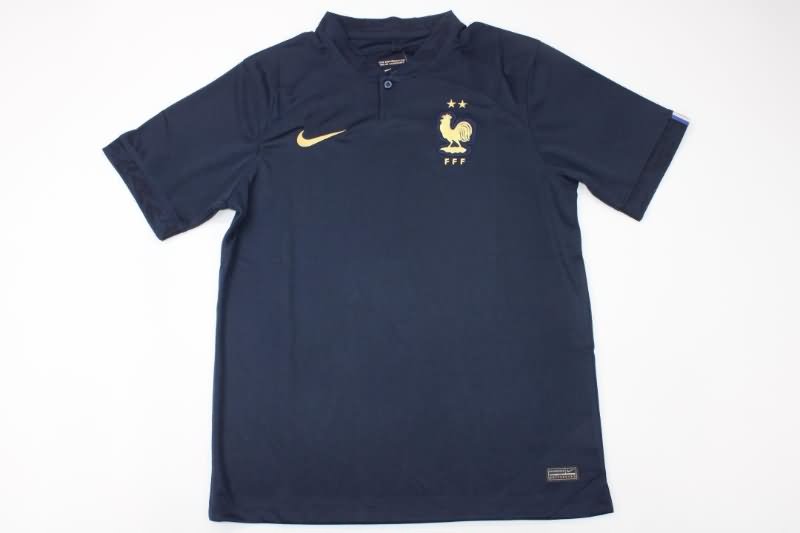 Thailand Quality(AAA) 2022 World Cup France Home Soccer Jersey