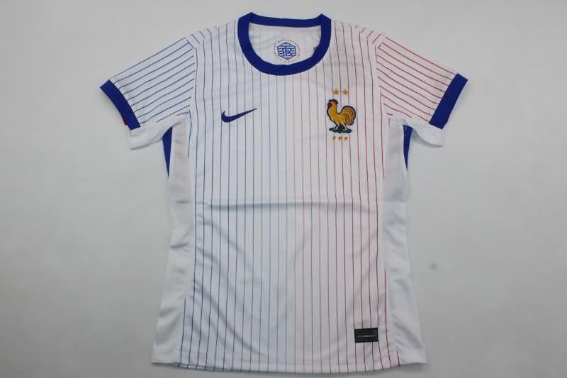 Thailand Quality(AAA) 2023/24 France Away Women Soccer Jersey