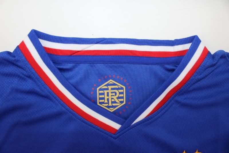 Thailand Quality(AAA) 2024 France Home Women Soccer Jersey