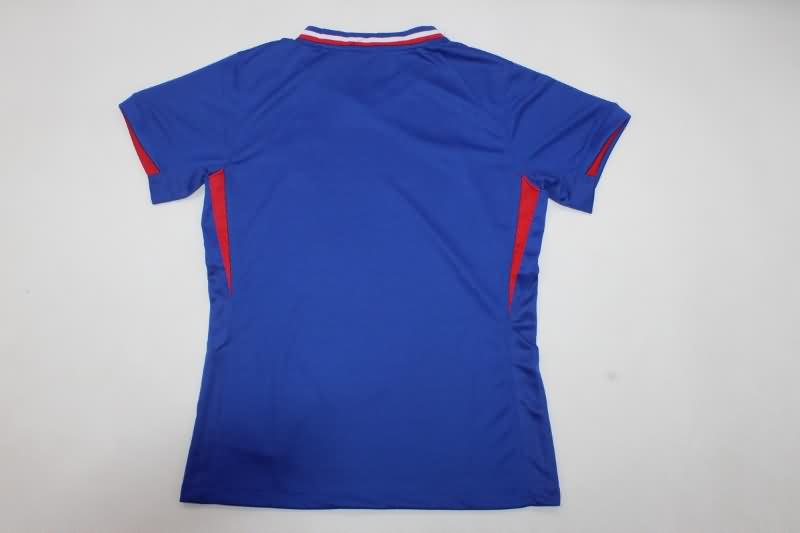 Thailand Quality(AAA) 2024 France Home Women Soccer Jersey