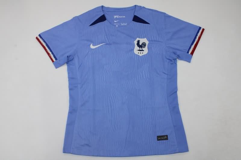 Thailand Quality(AAA) 2023 France Home Soccer Jersey