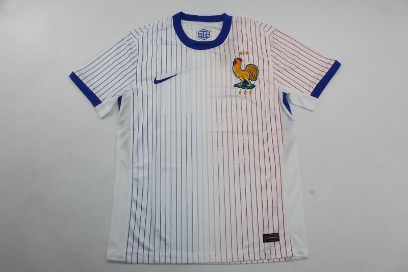 Thailand Quality(AAA) 2024 France Away Soccer Jersey