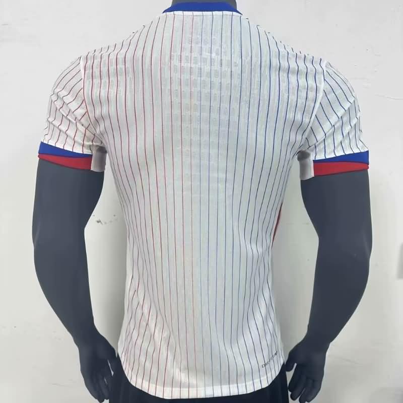 Thailand Quality(AAA) 2024 France Away Soccer Jersey (Player)