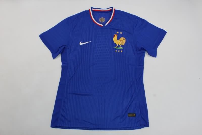 Thailand Quality(AAA) 2024 France Home Soccer Jersey (Player)