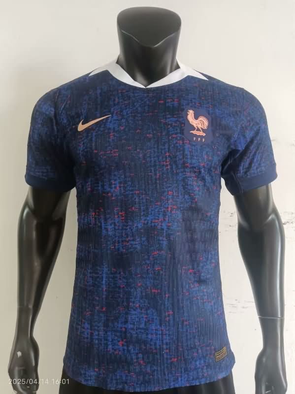 Thailand Quality(AAA) 2025 France Home Soccer Jersey (Player)