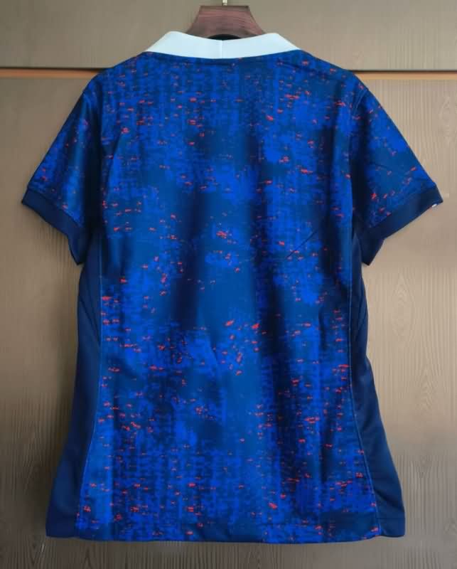 Thailand Quality(AAA) 2025 France Home Women Soccer Jersey