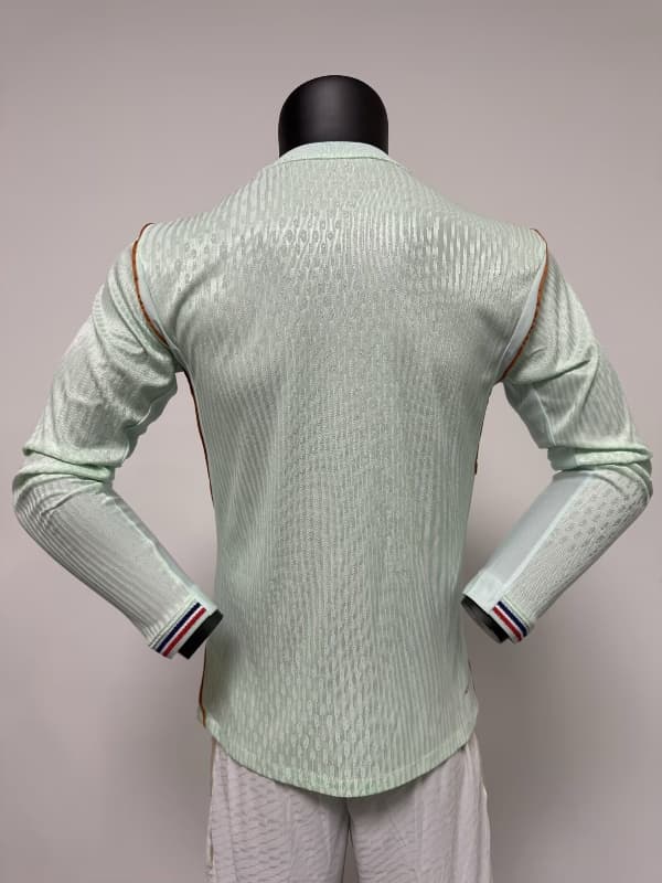 Thailand Quality(AAA) 2026 France World Cup Away Long Sleeve Soccer Jersey (Player)