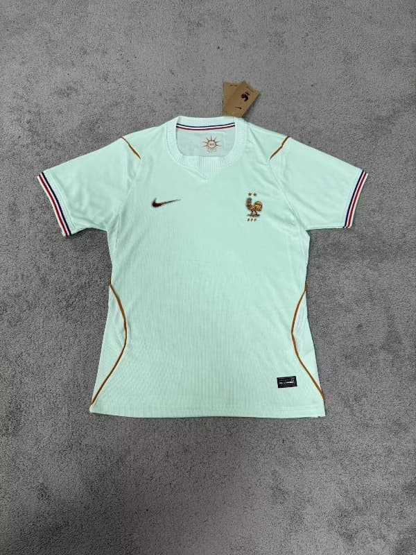 Thailand Quality(AAA) 2026 France World Cup Away Women Soccer Jersey