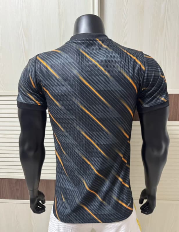 Thailand Quality(AAA) 2026 France Goalkeeper Black Soccer Jersey (Player)
