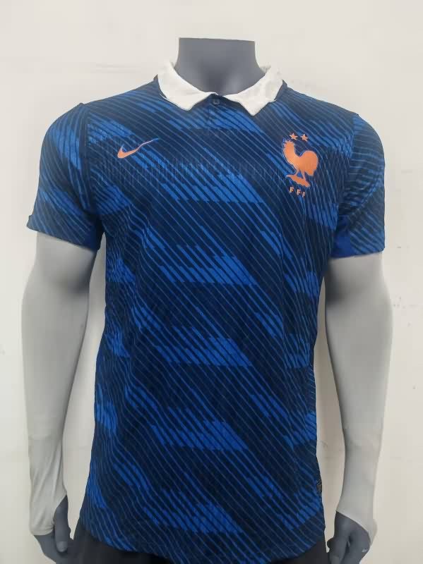 Thailand Quality(AAA) 2026 France Home Soccer Jersey (Player)