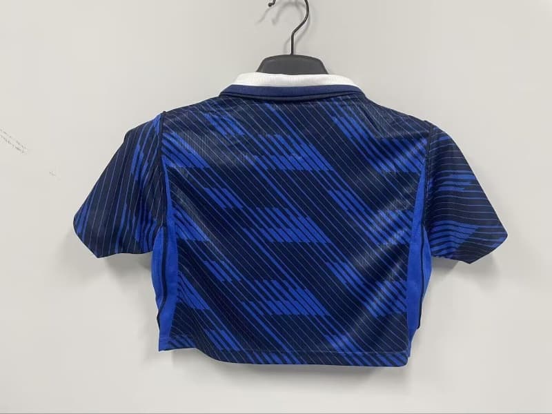 Thailand Quality(AAA) 2026 France World Cup Home Women Cropped Soccer Jersey