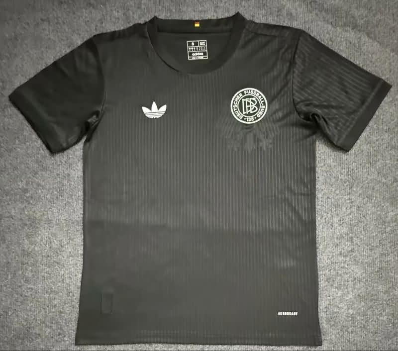 Thailand Quality(AAA) 125th Germany Anniversary Black Soccer Jersey