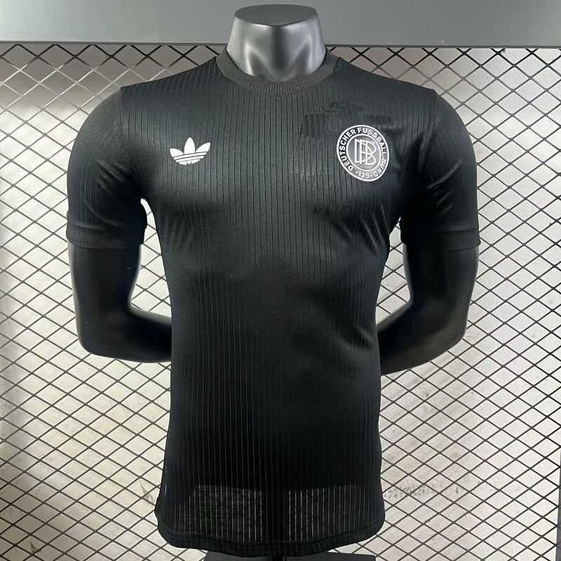 Thailand Quality(AAA) 125th Anniversary Germany Black Soccer Jersey (Player)