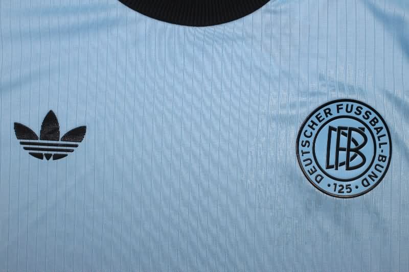 Thailand Quality(AAA) 125th Germany Anniversary Goalkeeper Blue Soccer Jersey