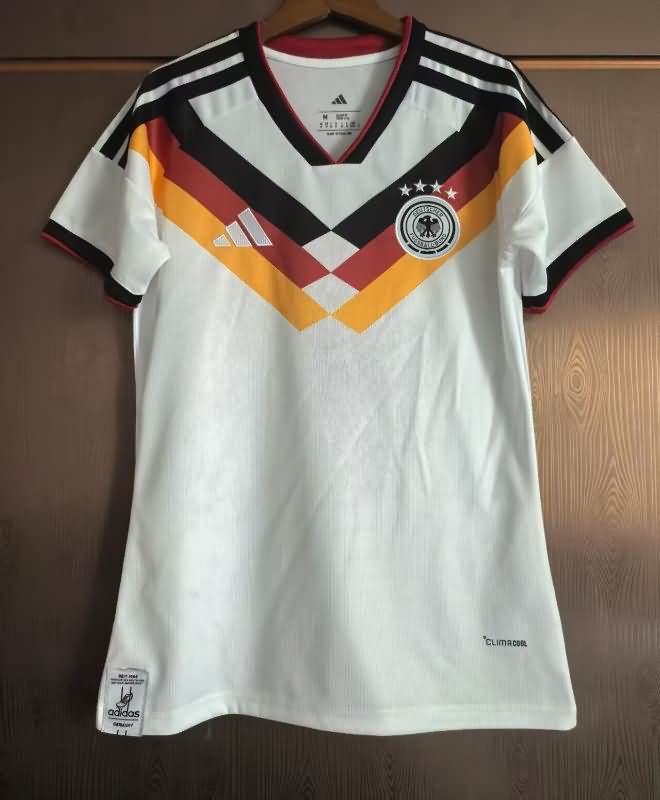 Thailand Quality(AAA) 2025 Germany Home Women Soccer Jersey