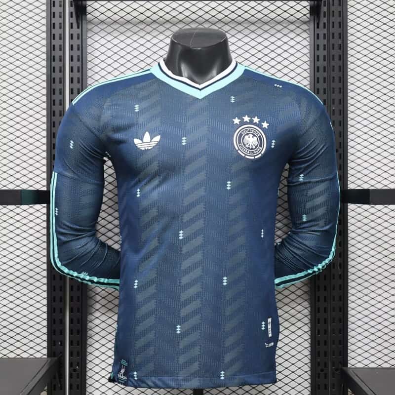 Thailand Quality(AAA) 2026 Germany World Cup Away Long Sleeve Soccer Jersey (Player)