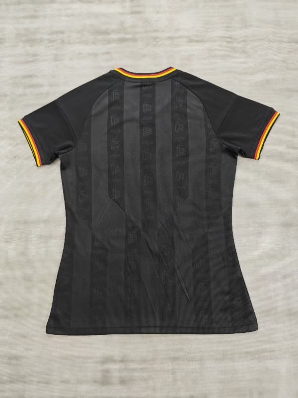 Thailand Quality(AAA) 2026 Germany Black Women Soccer Jersey