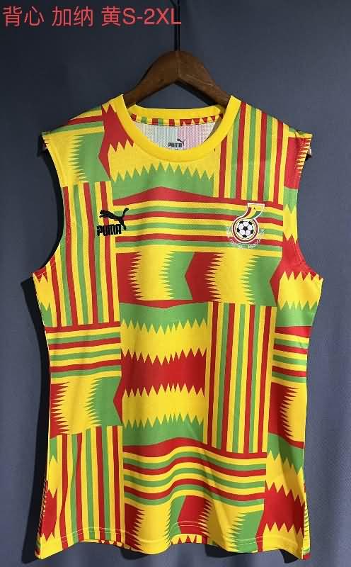 Thailand Quality(AAA) 2023 Ghana Training Vest Soccer Jersey