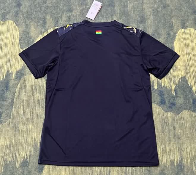 Thailand Quality(AAA) 2026 Ghana Goalkeeper Black Soccer Jersey