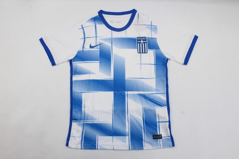 Thailand Quality(AAA) 2023 Greece Home Soccer Jersey