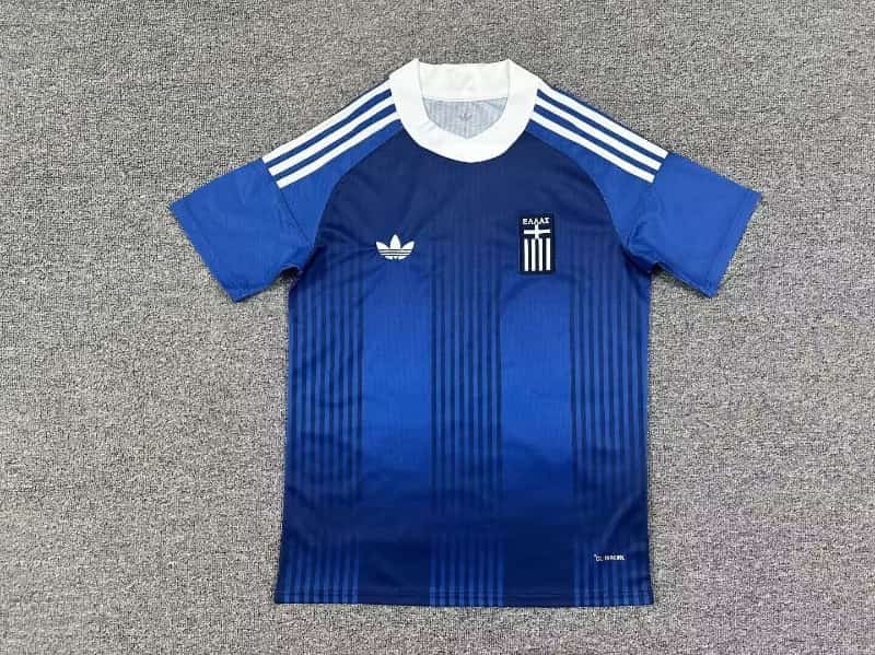Thailand Quality(AAA) 2026 Greece Away Soccer Jersey