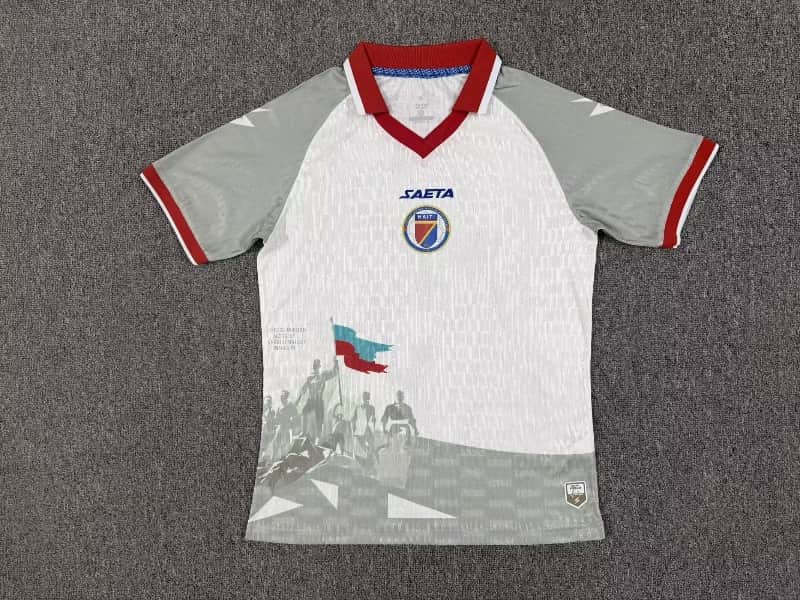 Thailand Quality(AAA) Haiti 2026 World Cup Away Soccer Jersey (Player) Thailand Quality(AAA) Haiti 2026 World Cup Away Soccer Jersey (Player)