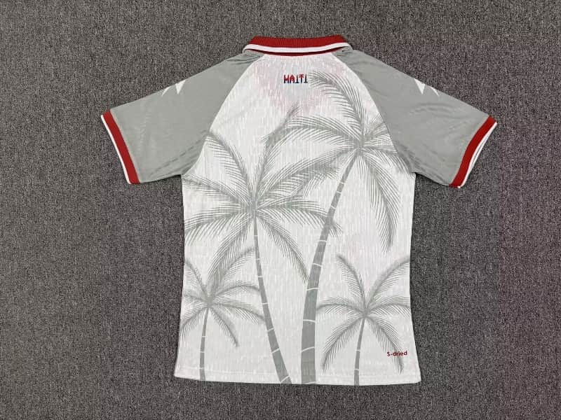Thailand Quality(AAA) Haiti 2026 World Cup Away Soccer Jersey (Player)