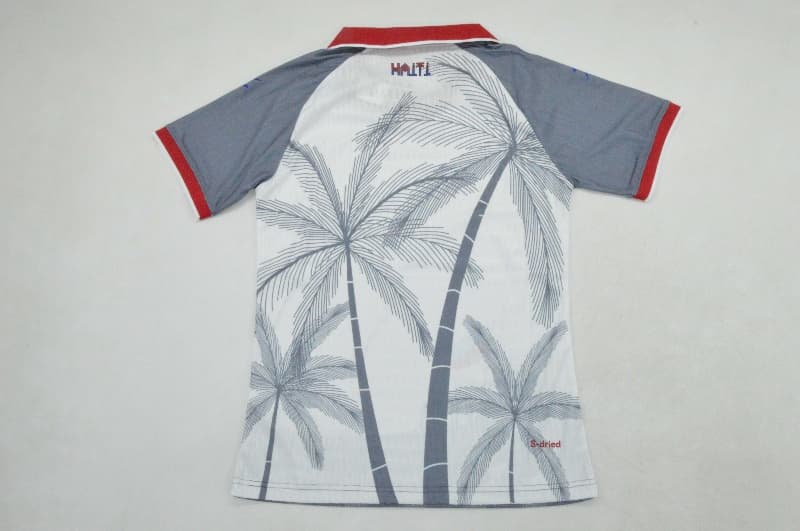 Thailand Quality(AAA) Haiti 2026 World Cup Away Soccer Jersey (Player)
