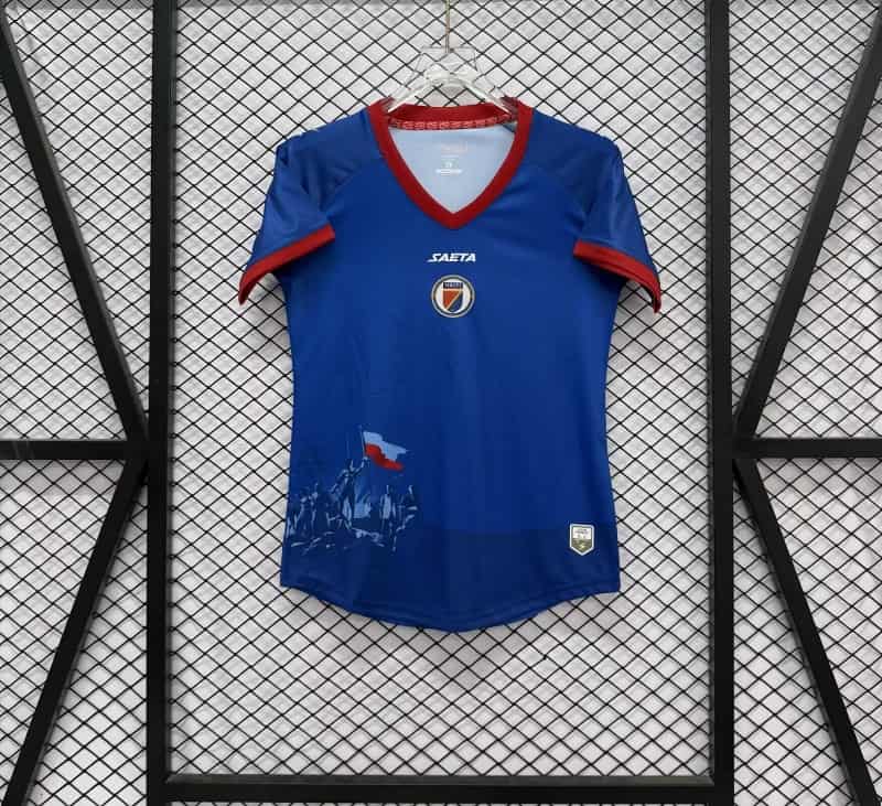 Thailand Quality(AAA) 2026 Haiti World Cup Home Women Soccer Jersey Thailand Quality(AAA) 2026 Haiti World Cup Home Women Soccer Jersey
