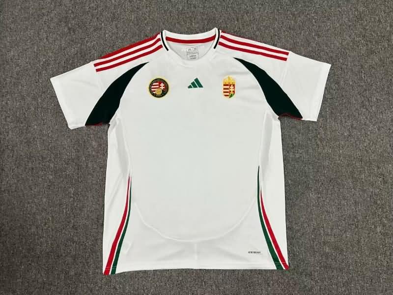 Thailand Quality(AAA) 2024 Hungary Away Soccer Jersey
