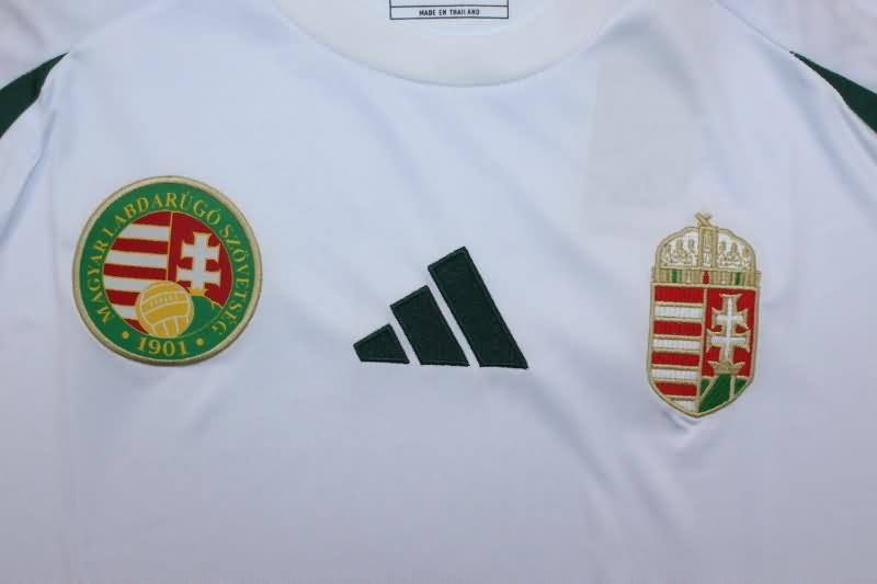 Thailand Quality(AAA) 2024 Hungary Away Soccer Jersey