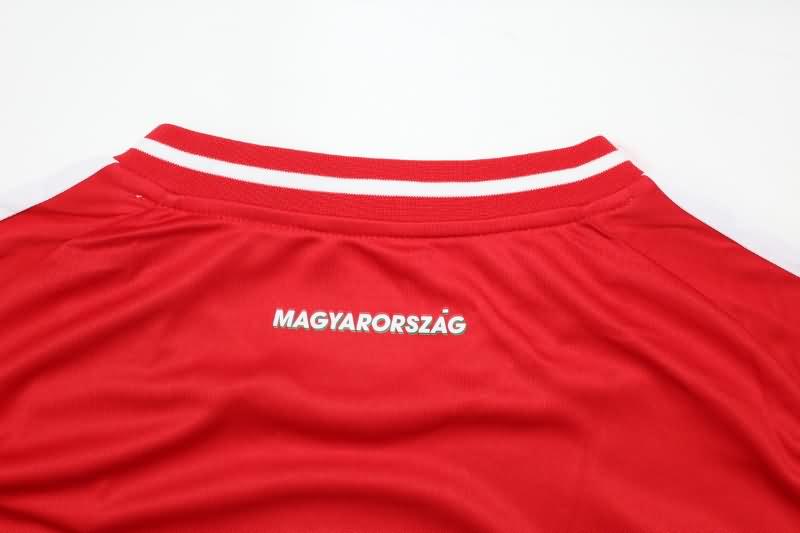 Thailand Quality(AAA) 2024 Hungary Home Soccer Jersey