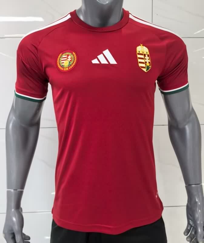 Thailand Quality(AAA) 25/26 Hungary Home Soccer Jersey