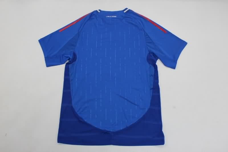 Thailand Quality(AAA) 2024 Italy Home Soccer Jersey (Player)
