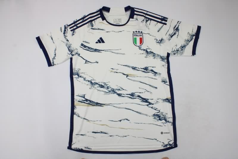 Thailand Quality(AAA) 2023 Italy Away Soccer Jersey