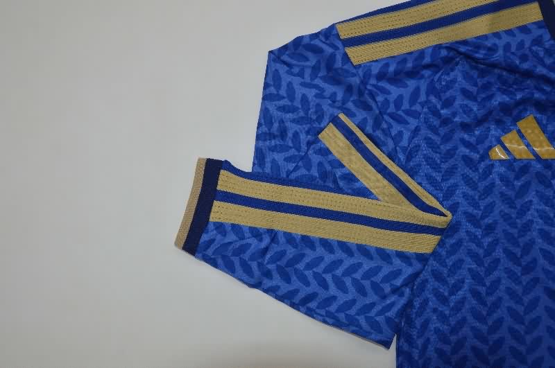 Thailand Quality(AAA) 2026 Italy Home Long Sleeve Soccer Jersey (Player)