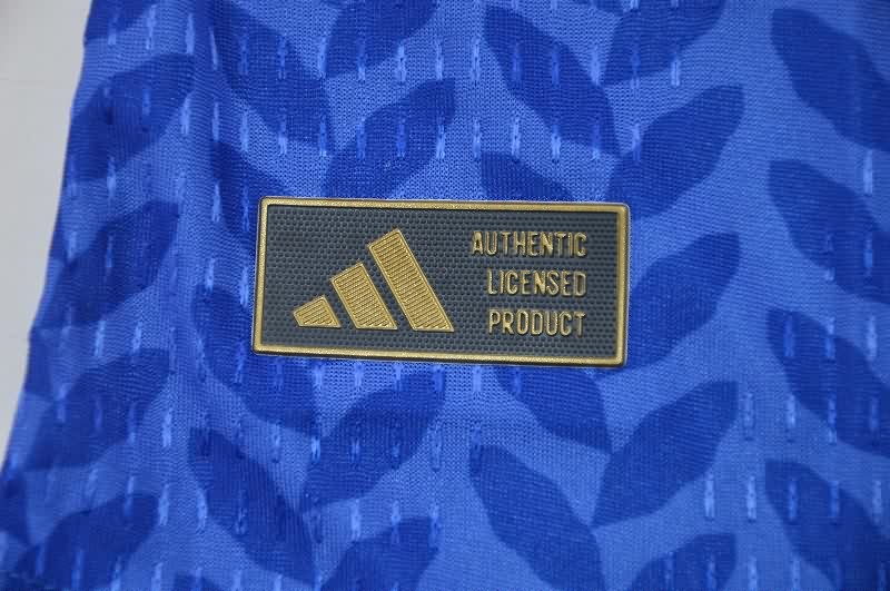 Thailand Quality(AAA) 2026 Italy Home Long Sleeve Soccer Jersey (Player)