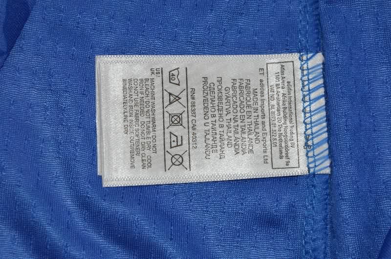 Thailand Quality(AAA) 2026 Italy Home Long Sleeve Soccer Jersey (Player)