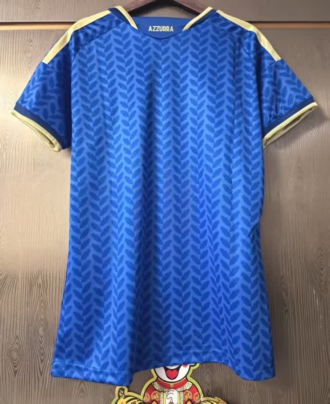 Thailand Quality(AAA) 2026 Italy World Cup Home Women Soccer Jersey