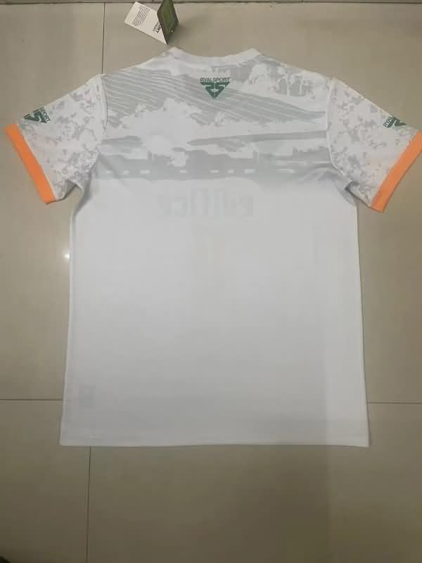 Thailand Quality(AAA) 23/24 Ivory Away Soccer Jersey