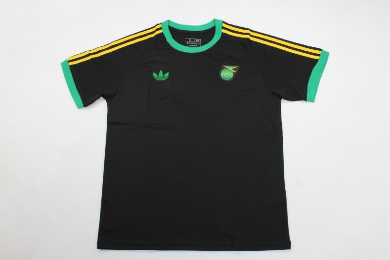 Thailand Quality(AAA) 2024 Jamaica Black Soccer Jersey