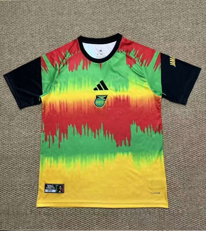 Thailand Quality(AAA) 2026 Jamaica Training Soccer Jersey