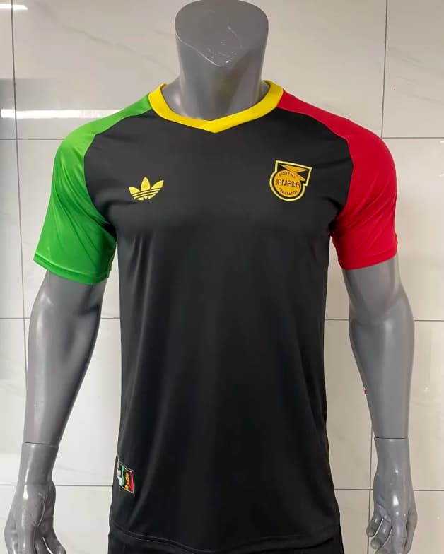 Thailand Quality(AAA) 2026 Jamaica Training Soccer Jersey 02