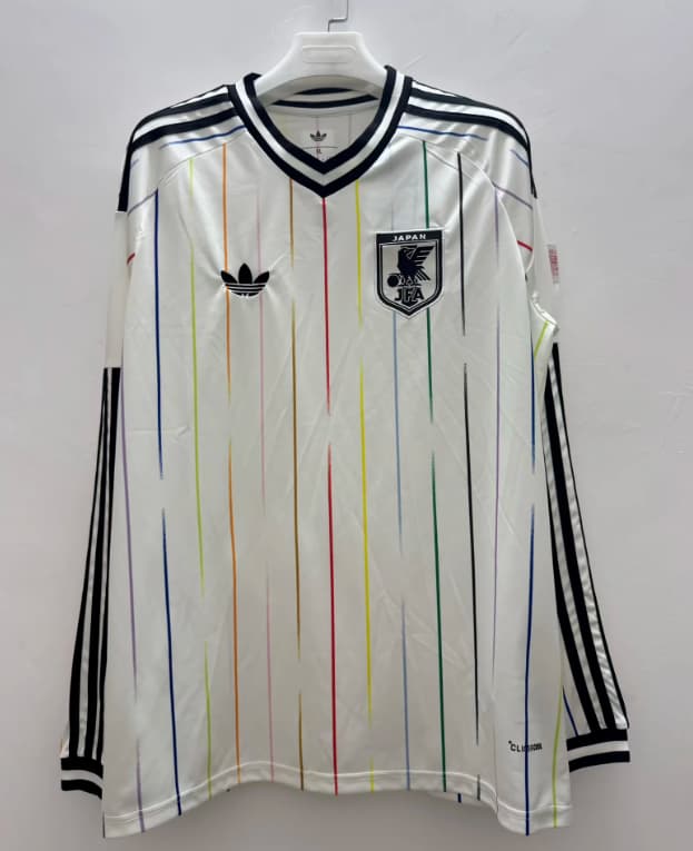 Thailand Quality(AAA) 2026 Japan World Cup Away Long Sleeve Soccer Jersey