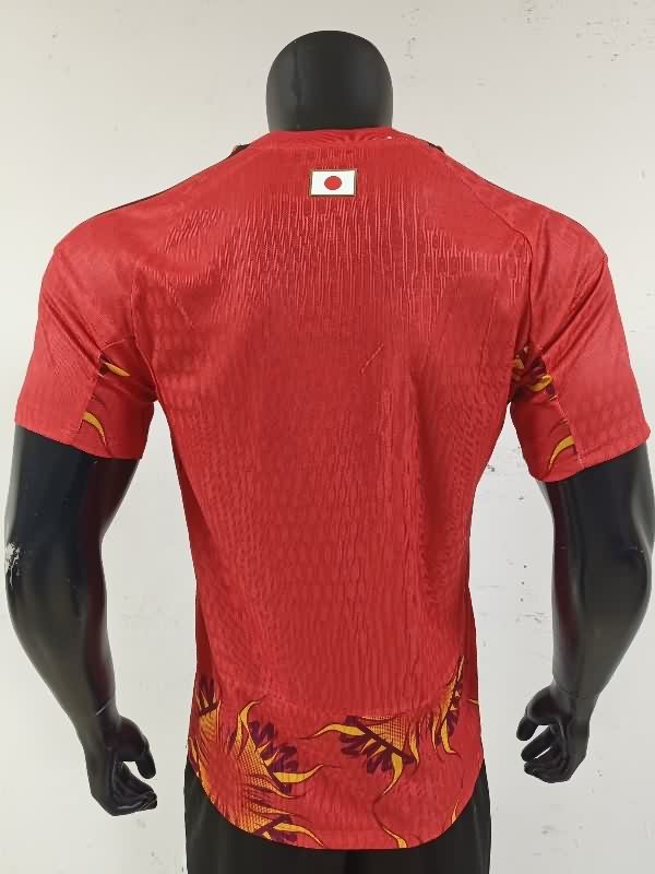 Thailand Quality(AAA) 2026 Japan World Cup Goalkeeper Red Soccer Jersey (Player)