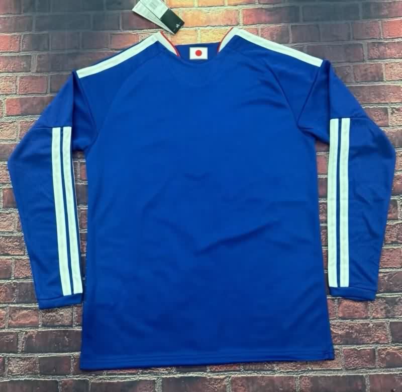 Thailand Quality(AAA) 2026 Japan World Cup Home Long Sleeve Soccer Jersey