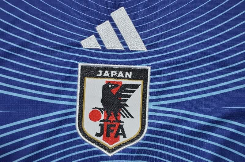 Thailand Quality(AAA) 2026 Japan World Cup Home Long Sleeve Soccer Jersey