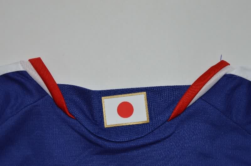 Thailand Quality(AAA) 2026 Japan World Cup Home Long Sleeve Soccer Jersey