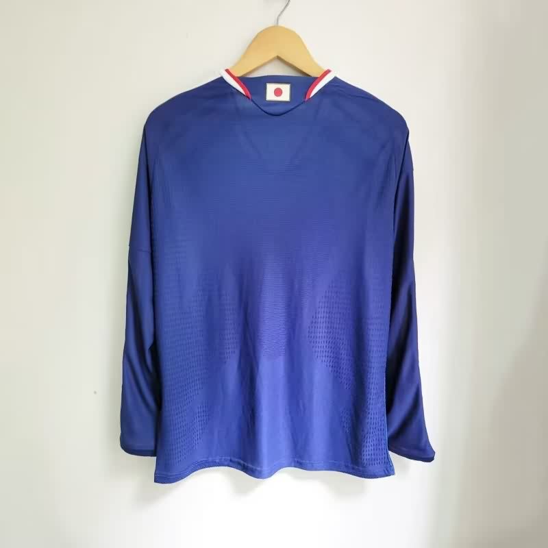 Thailand Quality(AAA) 2026 Japan World Cup Home Long Sleeve Soccer Jersey (Player)